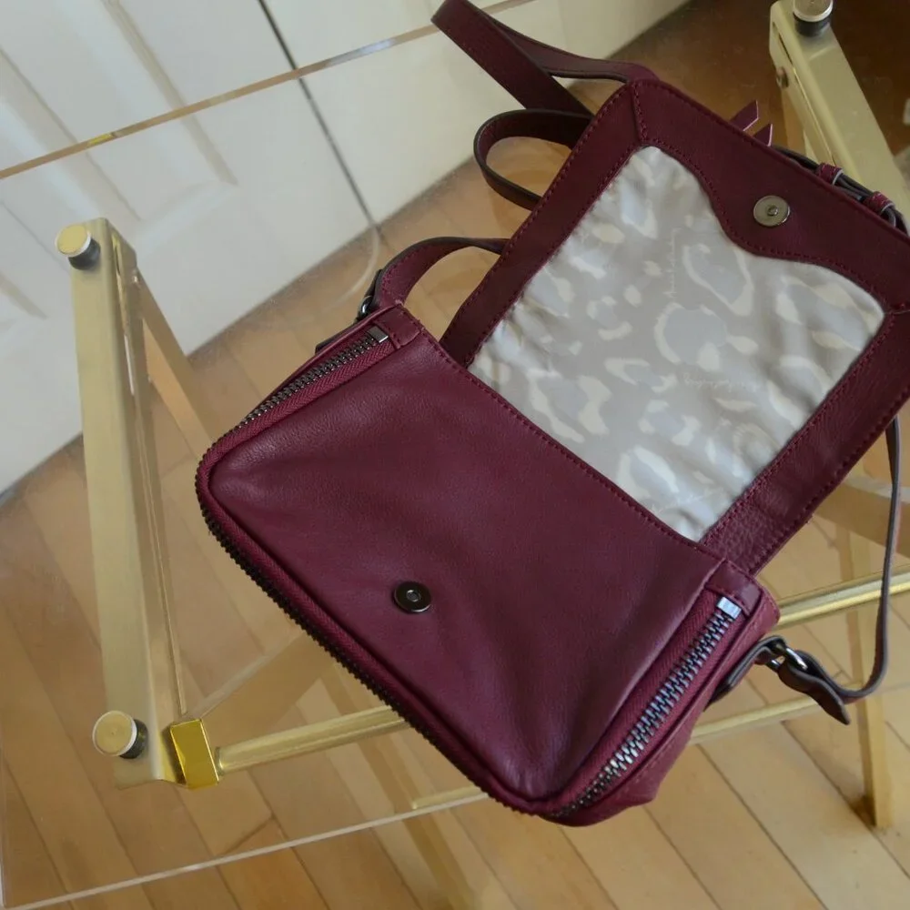 Aimee Kestenberg Sorrento Leather Mini Crossbody Bag - Picture 8 of 11